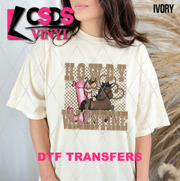 DTF Transfer - DTF006802 Howdy Valentine