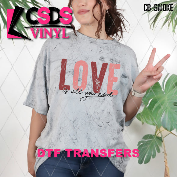 DTF Transfer - DTF006821 Love is All You Need