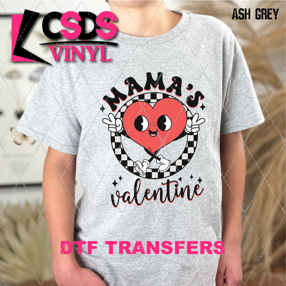 DTF Transfer - DTF006838 Retro Heart Mama's Valentine
