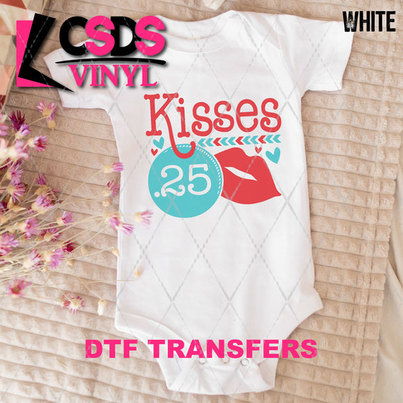 DTF Transfer - DTF006865 Kisses $0.25