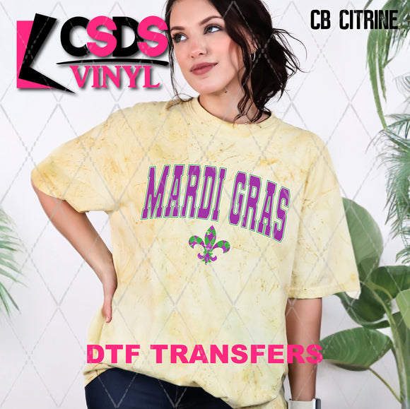 DTF Transfer - DTF006883 Mardi Gras Varsity