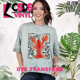 DTF Transfer - DTF006917 Crazy Crawfish Lady