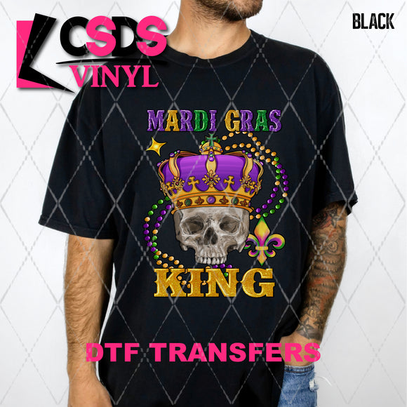 DTF Transfer - DTF006937 Mardi Gras King