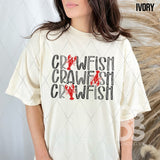 DTF Transfer - DTF006948 Crawfish Crawfish Crawfish