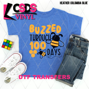 DTF Transfer - DTF006957 Buzzed through 100 Days