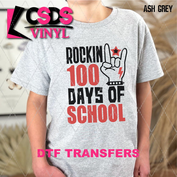 DTF Transfer - DTF006964 Rockin 100 Days of School