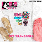 DTF Transfer - DTF006986 100 Days Flew By Balloons