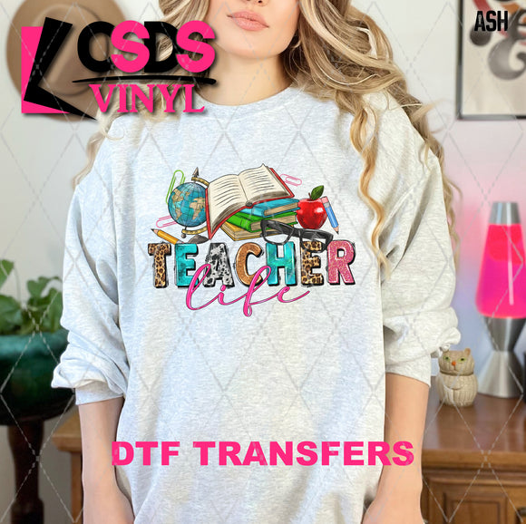 DTF Transfer - DTF007016 Teacher Life