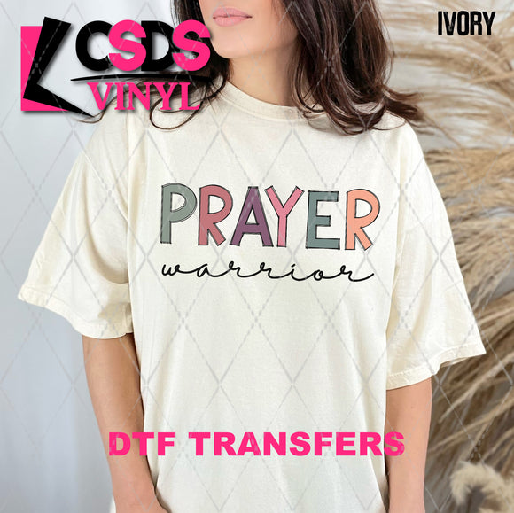 DTF Transfer - DTF007025 Prayer Warrior