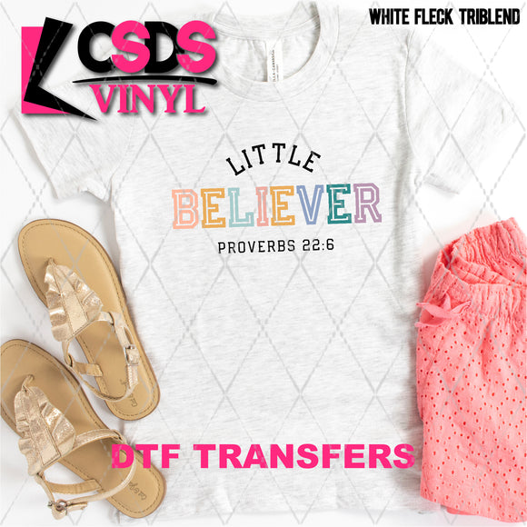 DTF Transfer - DTF007027 Little Believer