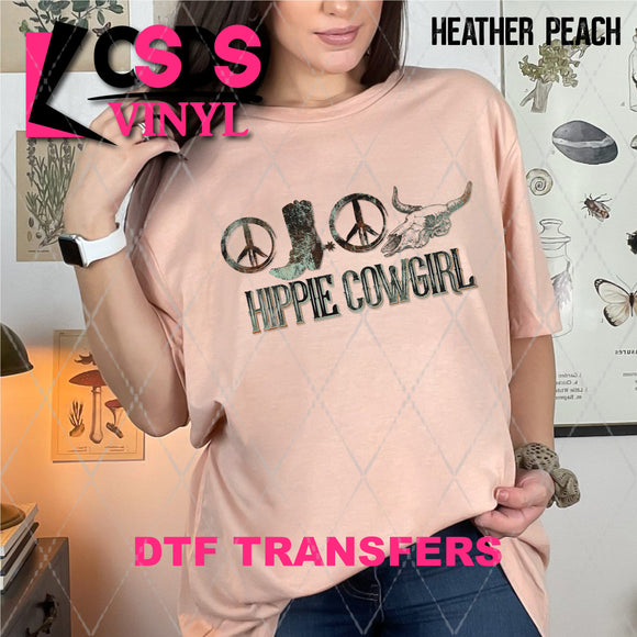 DTF Transfer - DTF007116 Hippie Cowgirl