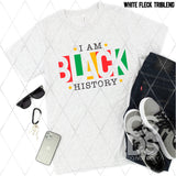 DTF Transfer - DTF007130 I Am Black History