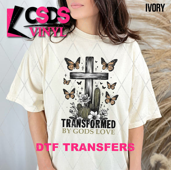 DTF Transfer - DTF007170 Transformed By God's Love