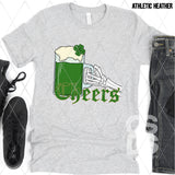 DTF Transfer - DTF007199 Cheers Green Beer