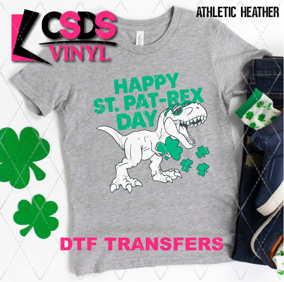 DTF Transfer - DTF007224 Happy St. Pat-Rex Day