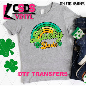 DTF Transfer - DTF007232 Lucky Dude Rainbow
