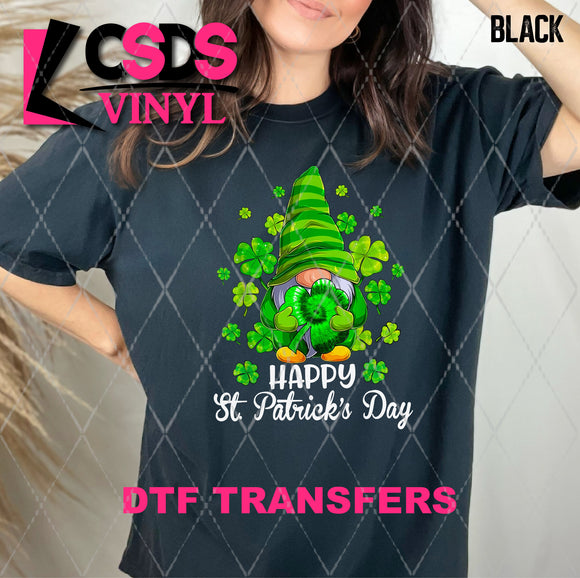 DTF Transfer - DTF007255 Happy St. Patrick's Day Gnome