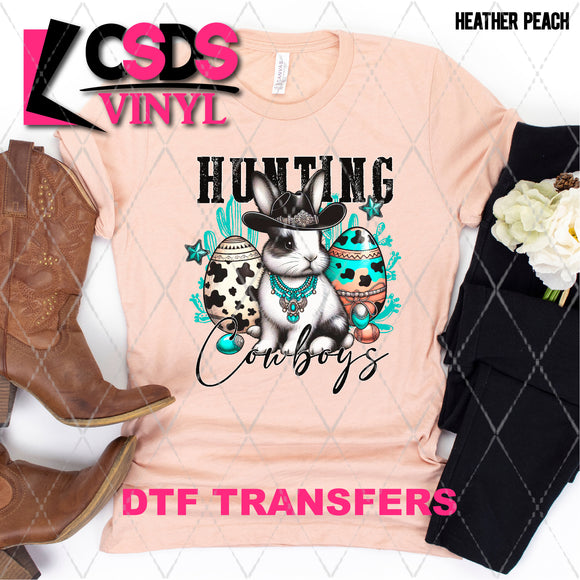 DTF Transfer - DTF007301 Hunting Cowboys
