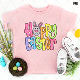 DTF Transfer - DTF007330 Happy Easter Girl Bunny