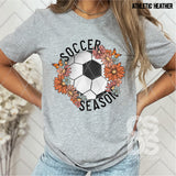 DTF Transfer - DTF007528 Floral Soccer Season