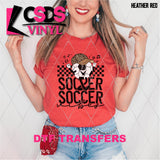 DTF Transfer - DTF007535 Soccer Vibes Smile
