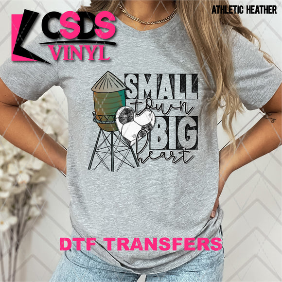 DTF Transfer - DTF007537 Small Town Big Heart Soccer