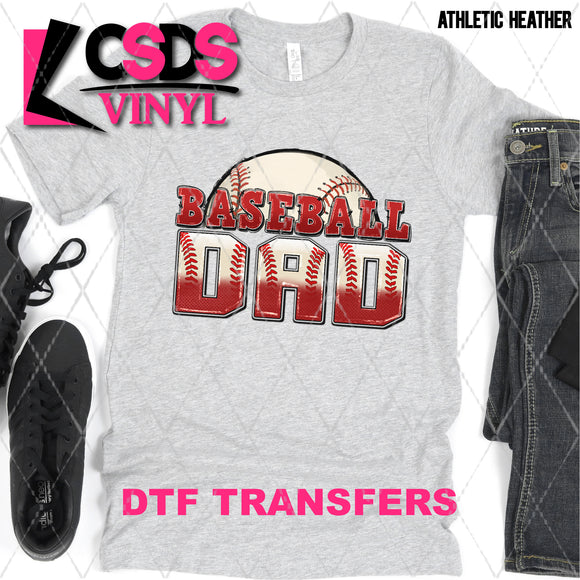 DTF Transfer - DTF007549 Baseball Dad