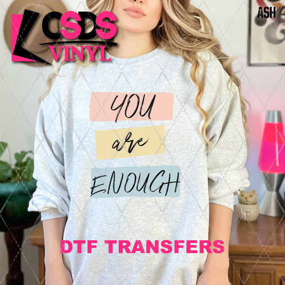 DTF Transfer - DTF007568 You Are Enough
