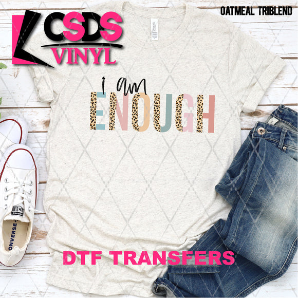 DTF Transfer - DTF007574 I am Enough