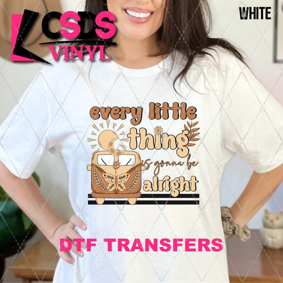 DTF Transfer - DTF007585 Every Little Things is Gonna be Alright