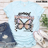DTF Transfer - DTF007595 Spread Kindness and Sarcasm Butterfly