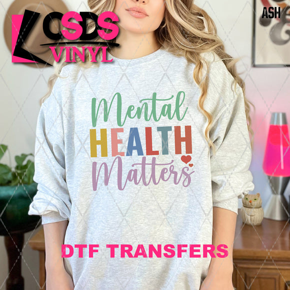 DTF Transfer - DTF007628 Mental Health Matters