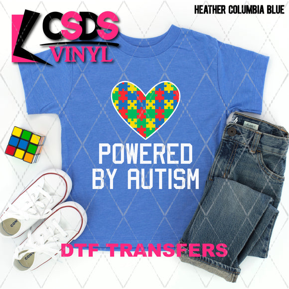 DTF Transfer - DTF007693 Powered By Autism