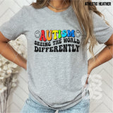 DTF Transfer - DTF007728 Autism Seeing the World Differently