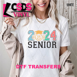 DTF Transfer - DTF007742 2024 Senior Smile