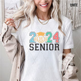 DTF Transfer - DTF007742 2024 Senior Smile