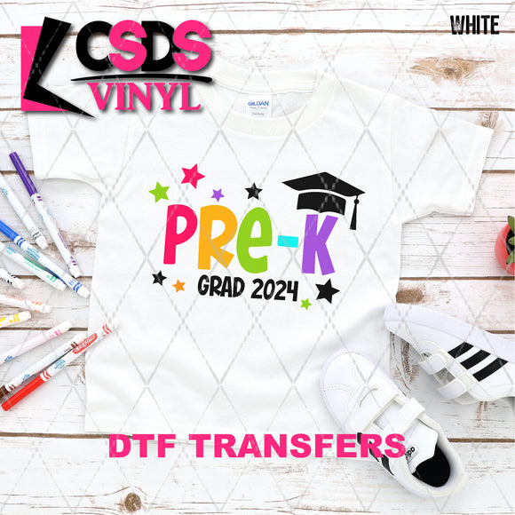 DTF Transfer - DTF007754 Pre-K Grad 2024