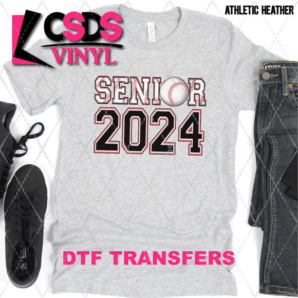 DTF Transfer - DTF007808 Senior 2024 Baseball