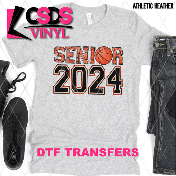 DTF Transfer - DTF007812 Senior 2024 Basketball