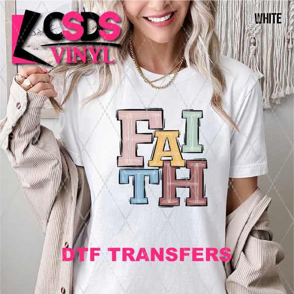 DTF Transfer - DTF007883 Boho Faith