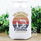 DTF Transfer - DTF007912 Hunting Fishing and Lovin Everyday