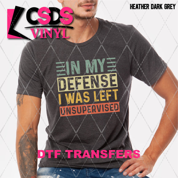DTF Transfer - DTF007957 In My Defense