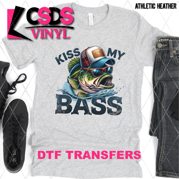 DTF Transfer - DTF007964 Kiss My Bass