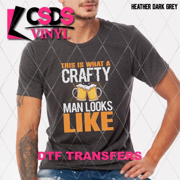 DTF Transfer - DTF007984 A Crafty Man