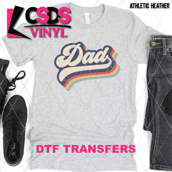 DTF Transfer - DTF007990 Retro Dad