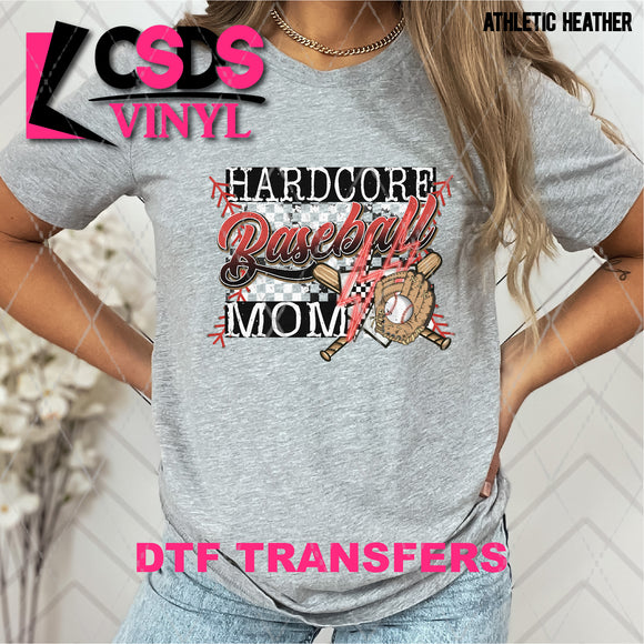 DTF Transfer - DTF008013 Hardcore Baseball Mom