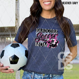 DTF Transfer - DTF008019 Hardcore Soccer Mom Girl