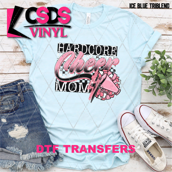 DTF Transfer - DTF008025 Hardcore Cheer Mom