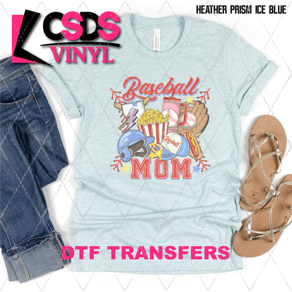DTF Transfer - DTF008044 Baseball Mom Things