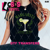 DTF Transfer - DTF008136 Margarita Social Club